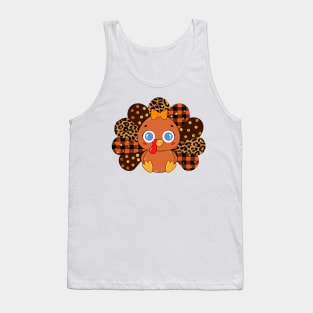 Baby Turkey Funny Thanksgiving Gift Tank Top